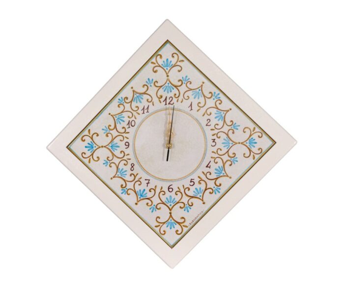 Gentle Breeze Ceramic Wall Clock