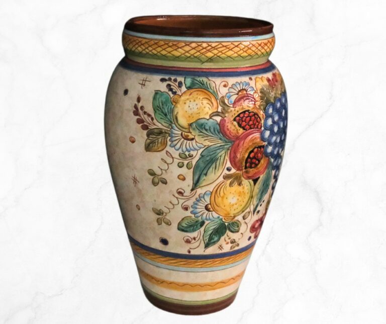 Vibrant Fruit Ceramic Umbrella Stand