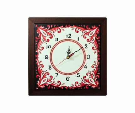 A beautiful Ceramic Wall Clock to dress your wall elegantly!